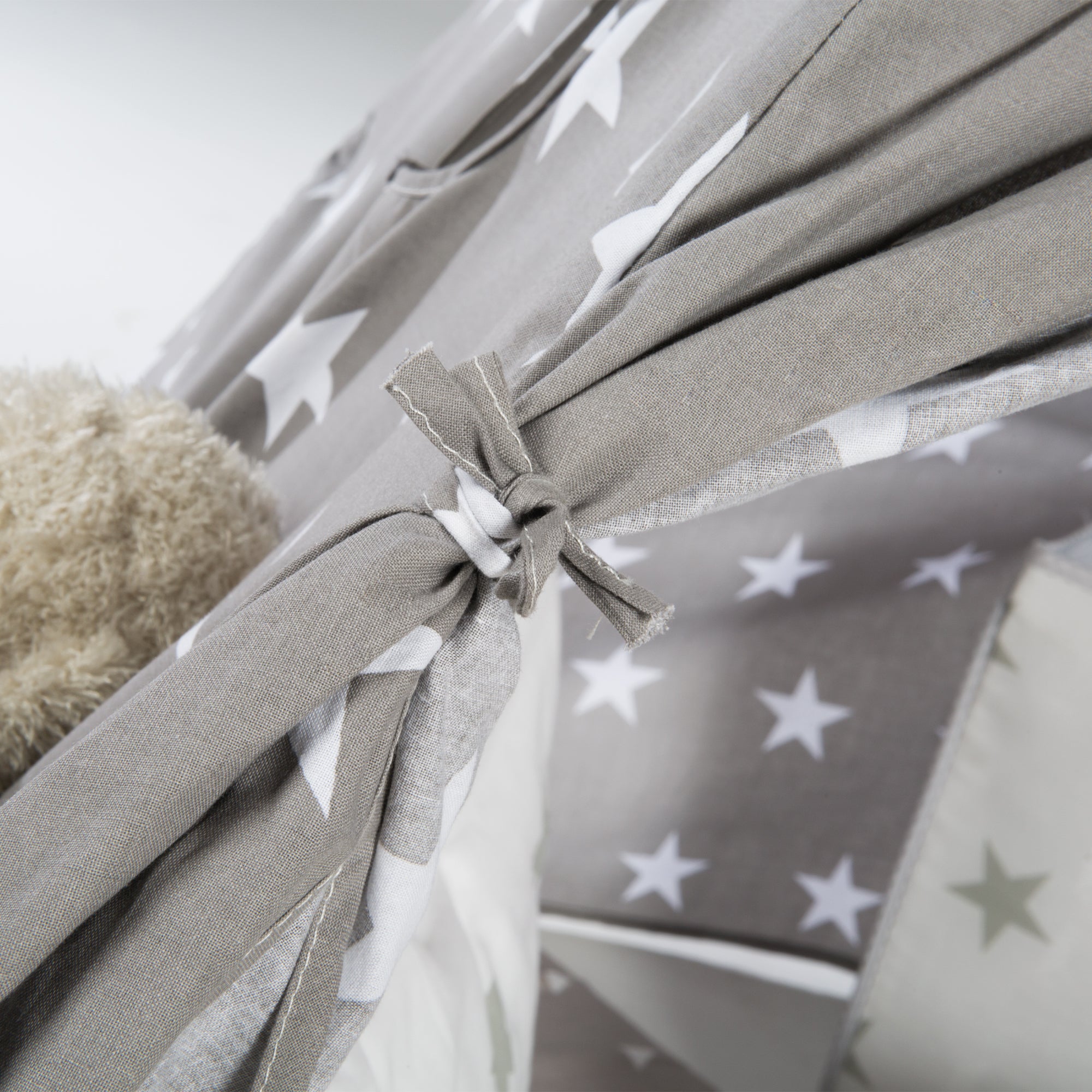 Roba 460230V190 Spielzelt 'Sterne' Little Stars grau – Spielen & Spaß - Produktbild 10