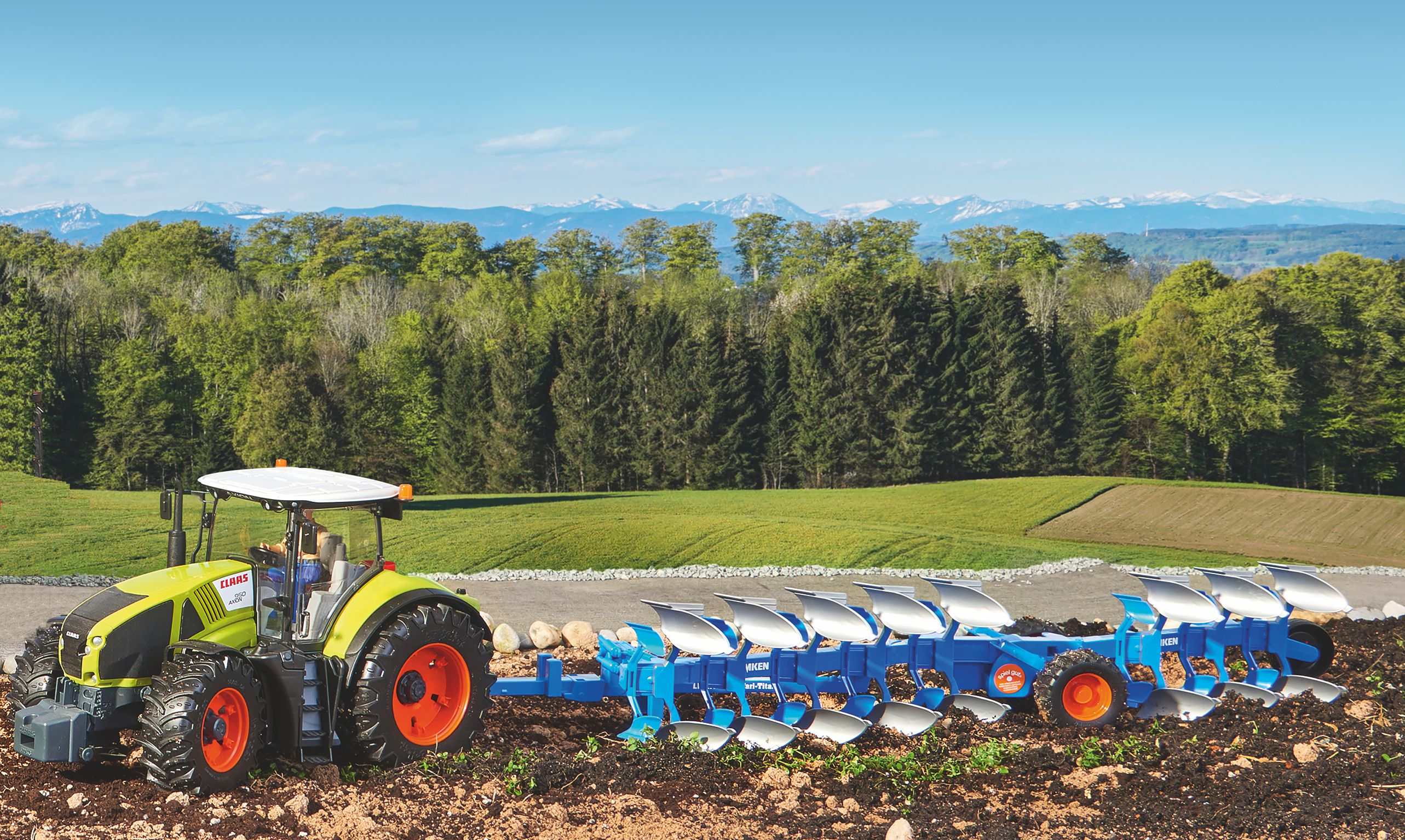 BRUDER 02250 - LEMKEN Aufsattel-Drehpflug Vari-Titan - Bild 4