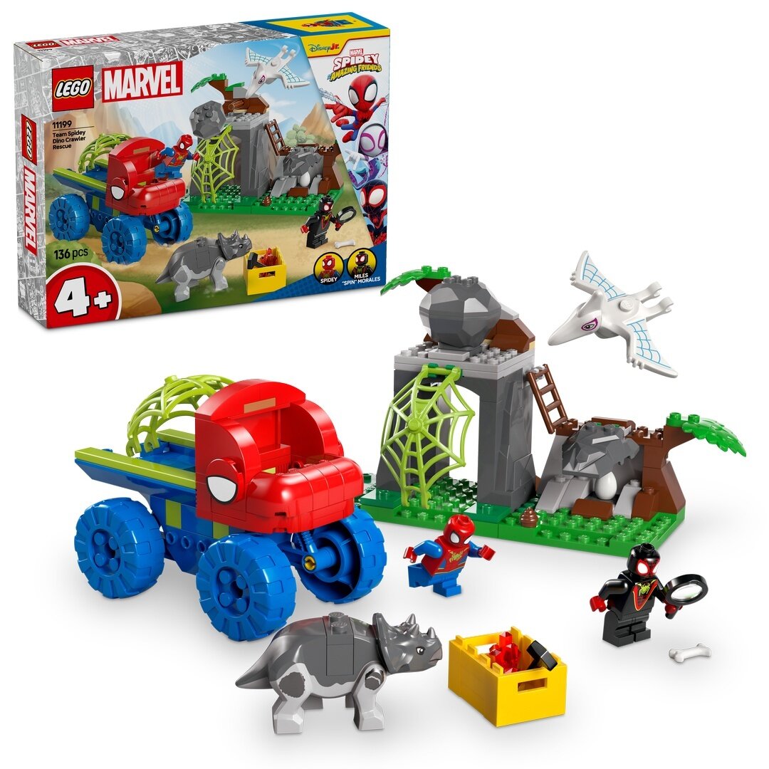 LEGO® Spidey und seine Superfreunde 11199 Spideys Team auf Rettungsmission im Dino-Truck