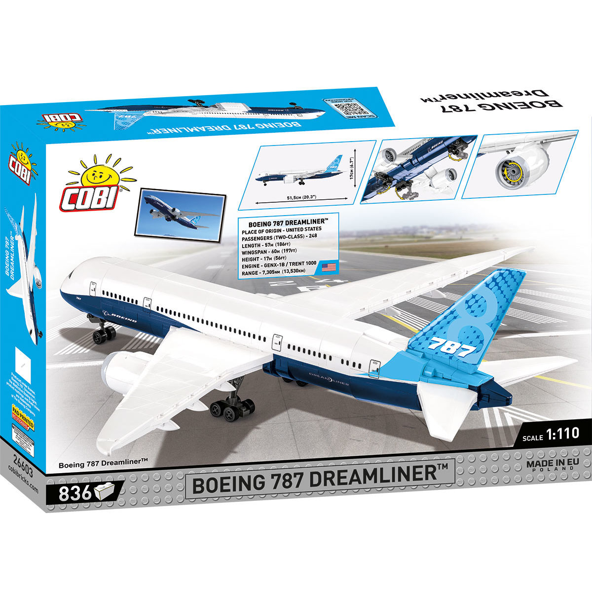 COBI 26603 - BOEING 787 Dreamliner 1:110 - Bild 2