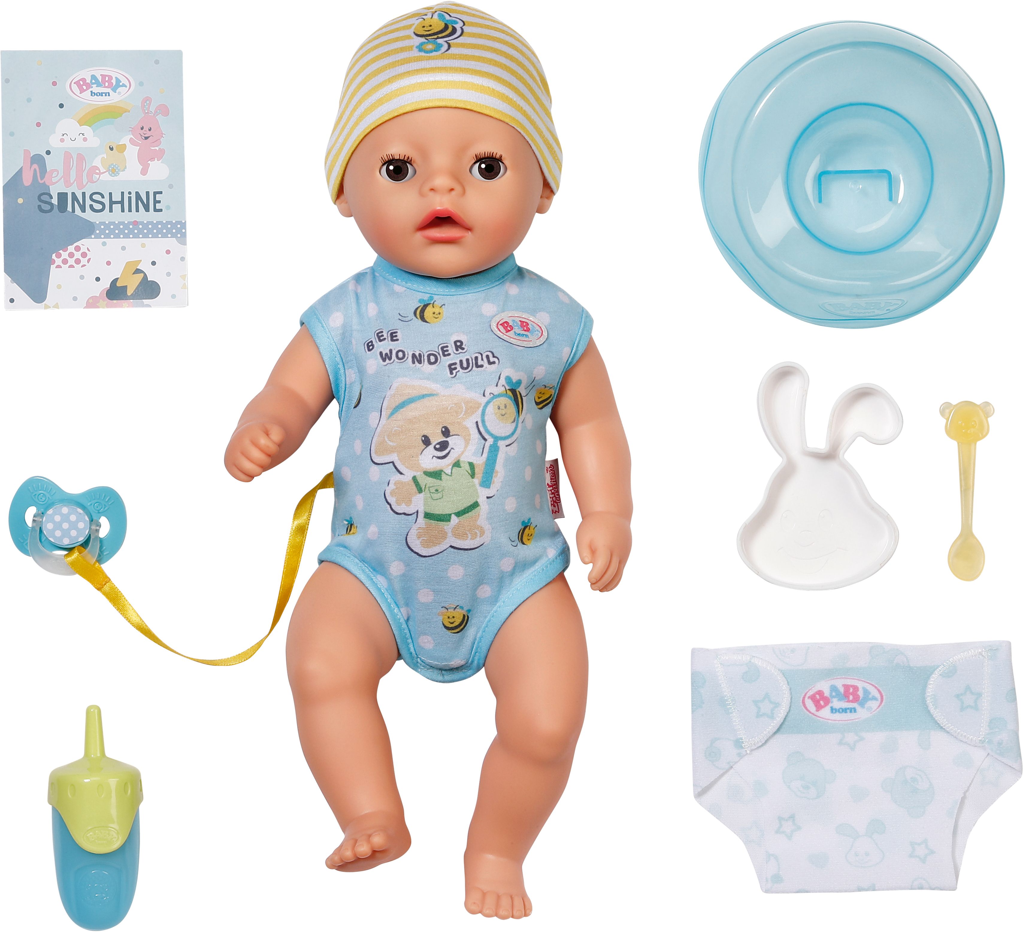 BABY, born, Lukas, Little, Boy, 36cm