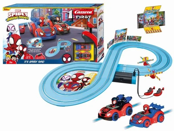 Carrera, 20063049, FIRST, Spidey, "It’s, Spidey, Time!", Rennbahn, ab, 3, Jahren