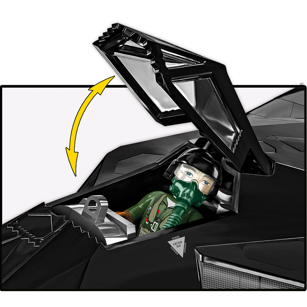 COBI 5903 - F-117 Nighthawk - Bild 8