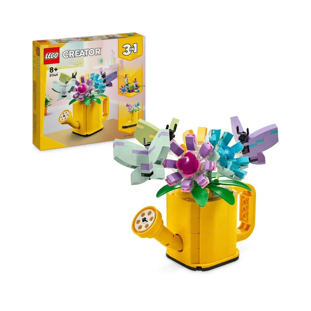 LEGO, 31149, Gießkanne, Mit, Blumen
