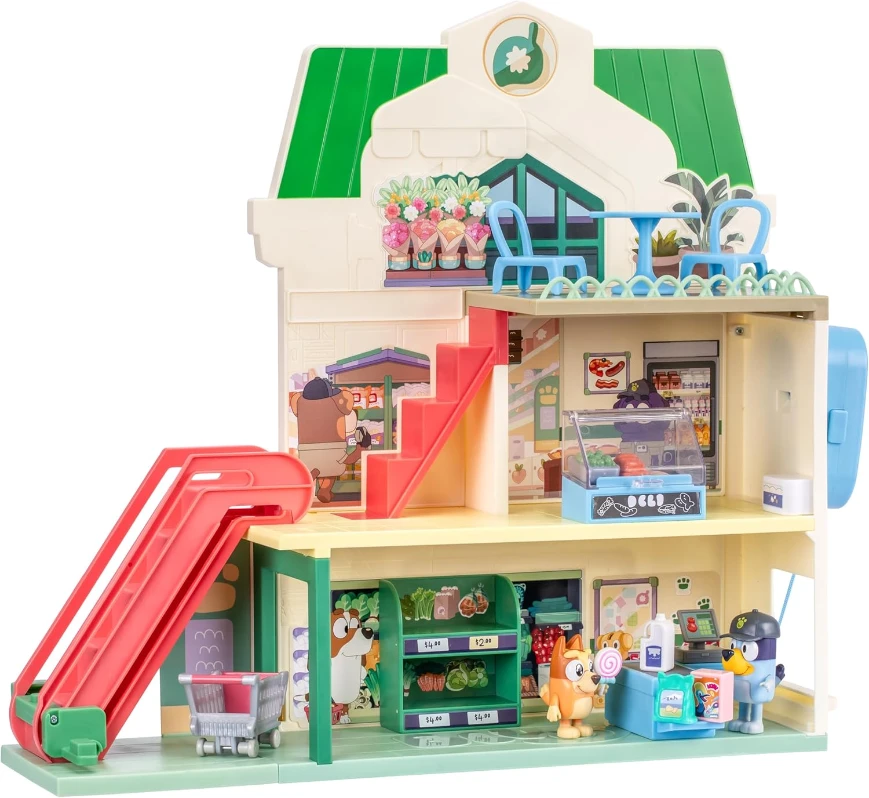 BLUEY Supermarkt Spielset