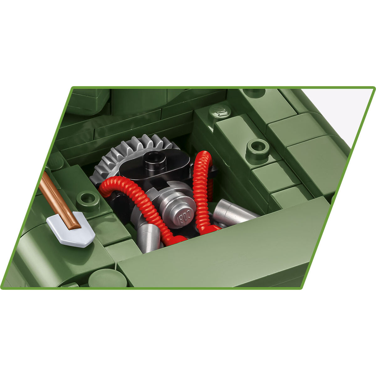 COBI 3126 - M4A1 Sherman Maßstabb 1:35) - Bild 10