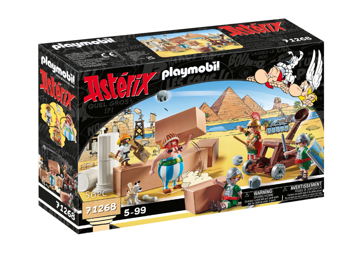 PLAYMOBIL, 71268, Asterix, Numerobis, und, die, Schlacht, um, den, Palast, Asterix, Kiste, Person