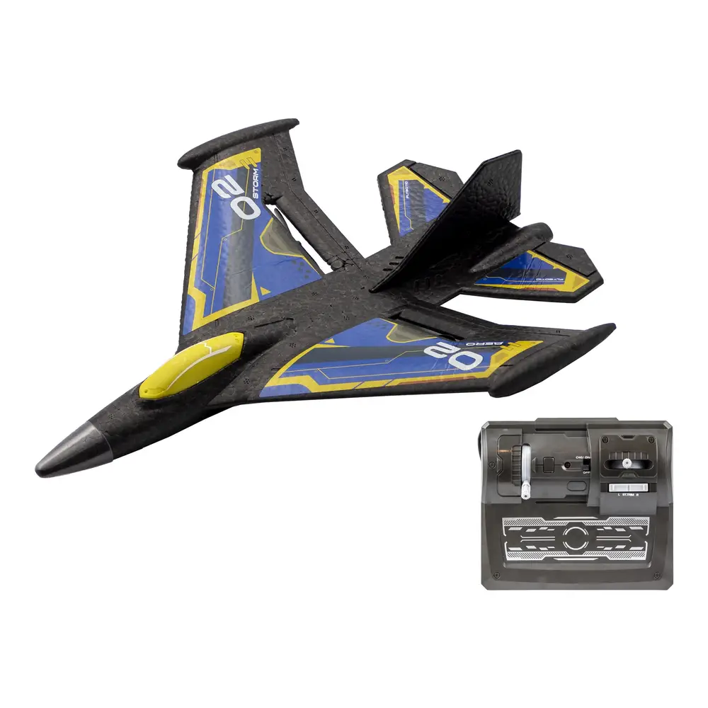 Silverlit RC-Flugzeug FLYBOTIC Sonic Evo , blau 31cm