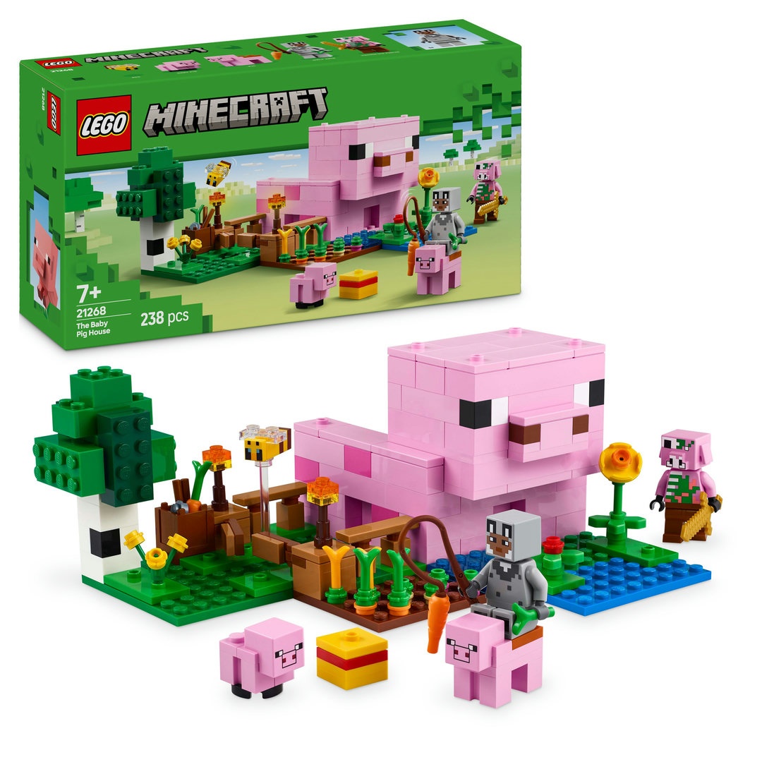 LEGO® Minecraft™  21268 Das Babyschwein-Haus