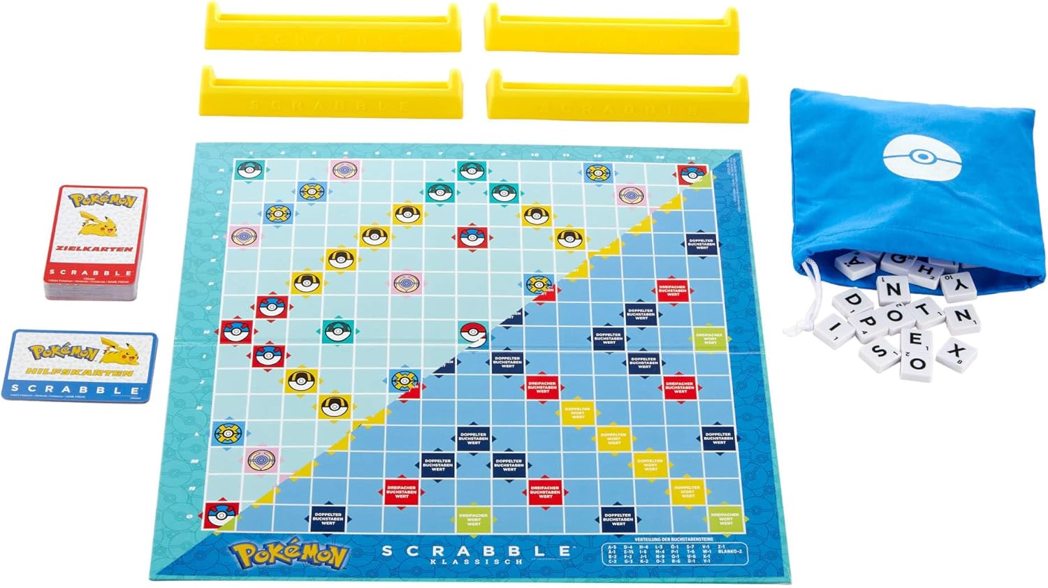 Scrabble Pokémon - Das ultimative Wortspiel für Pokémon-Fans (Deutsch) HXT28