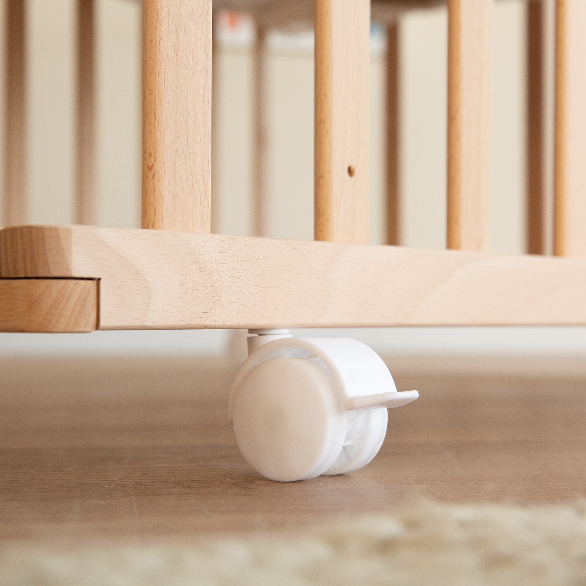 Roba 0241NAV235 Laufgitter 100x75 Sternenzauber grau Bio Buche natur - Produktbild 8