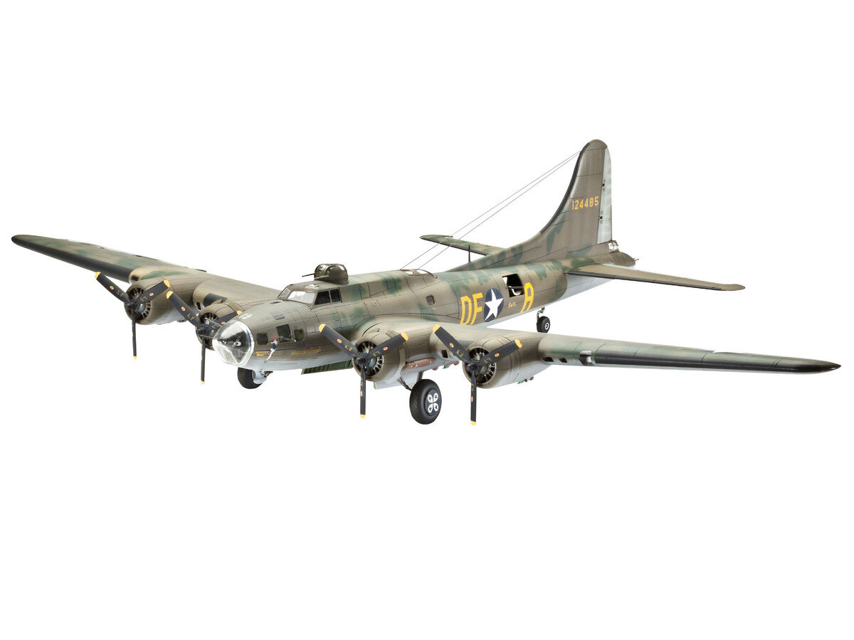 Revell 04279 B-17F "Memphis Belle" Modellbausatz Flugzeug, Bomber, Fahrzeug, Kampfflugzeug