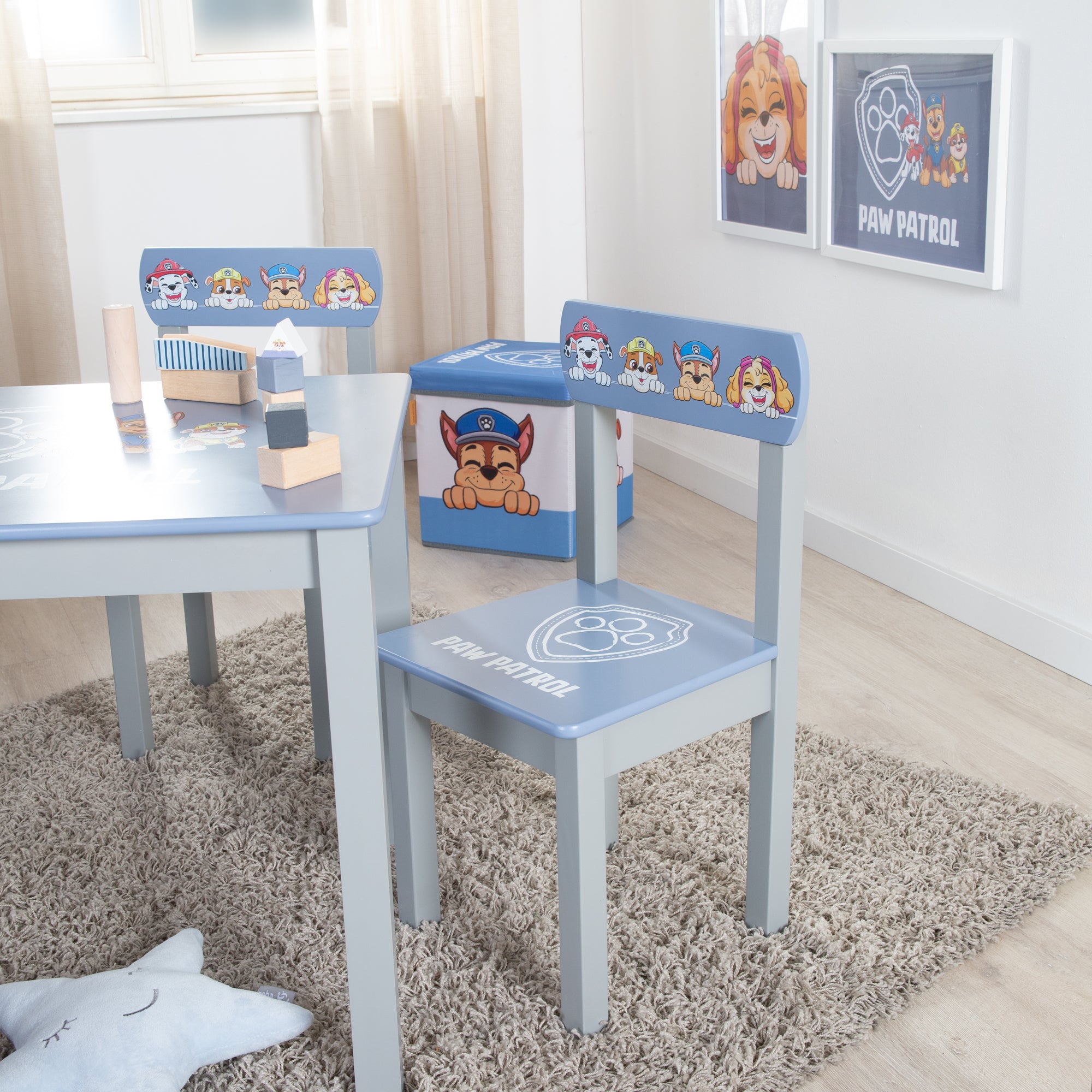 Roba 50773PW3 Kinderstuhl Paw Patrol blau – Spielmöbel - Produktbild 2