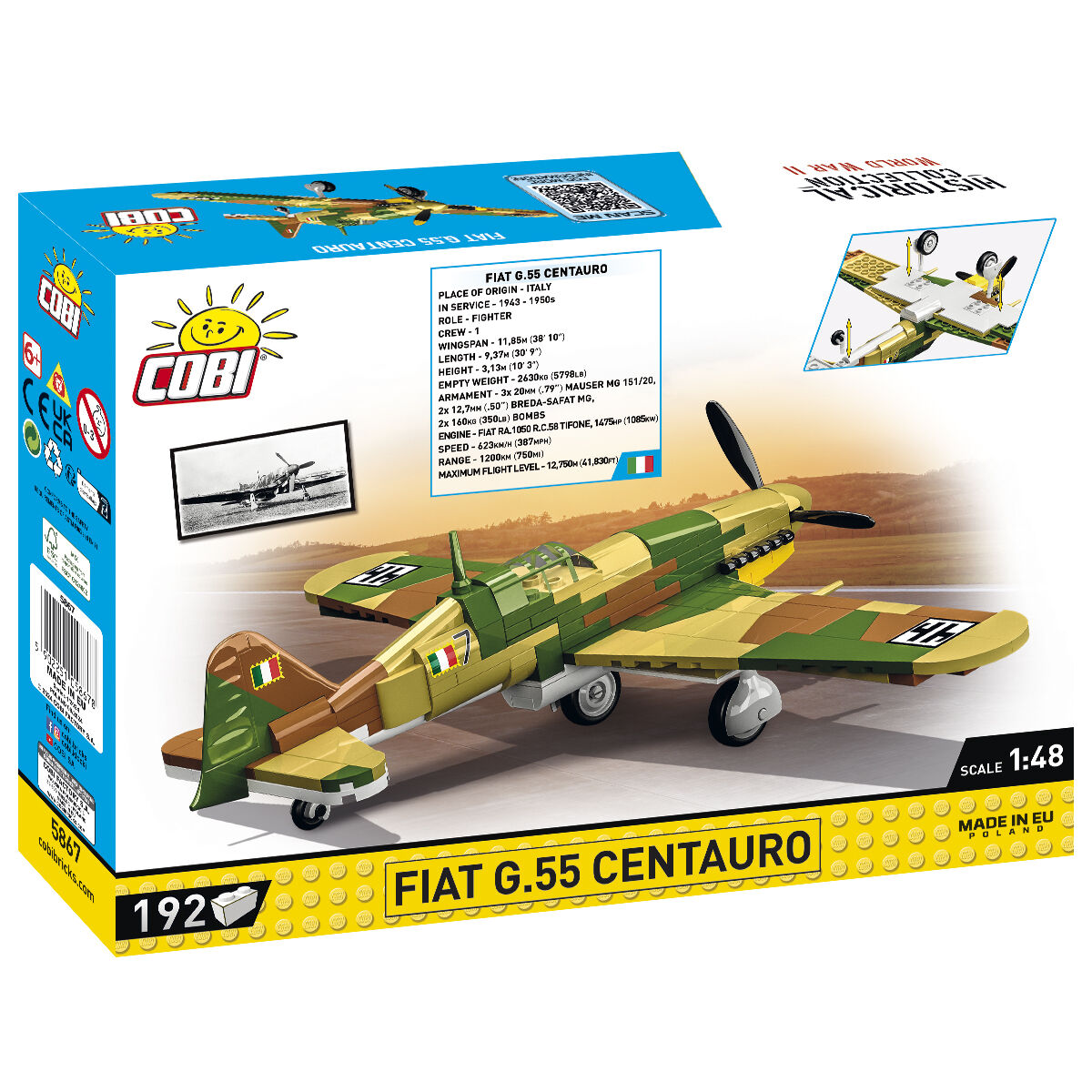 COBI 5867 - FIAT G.55 Centauro - Bild 2