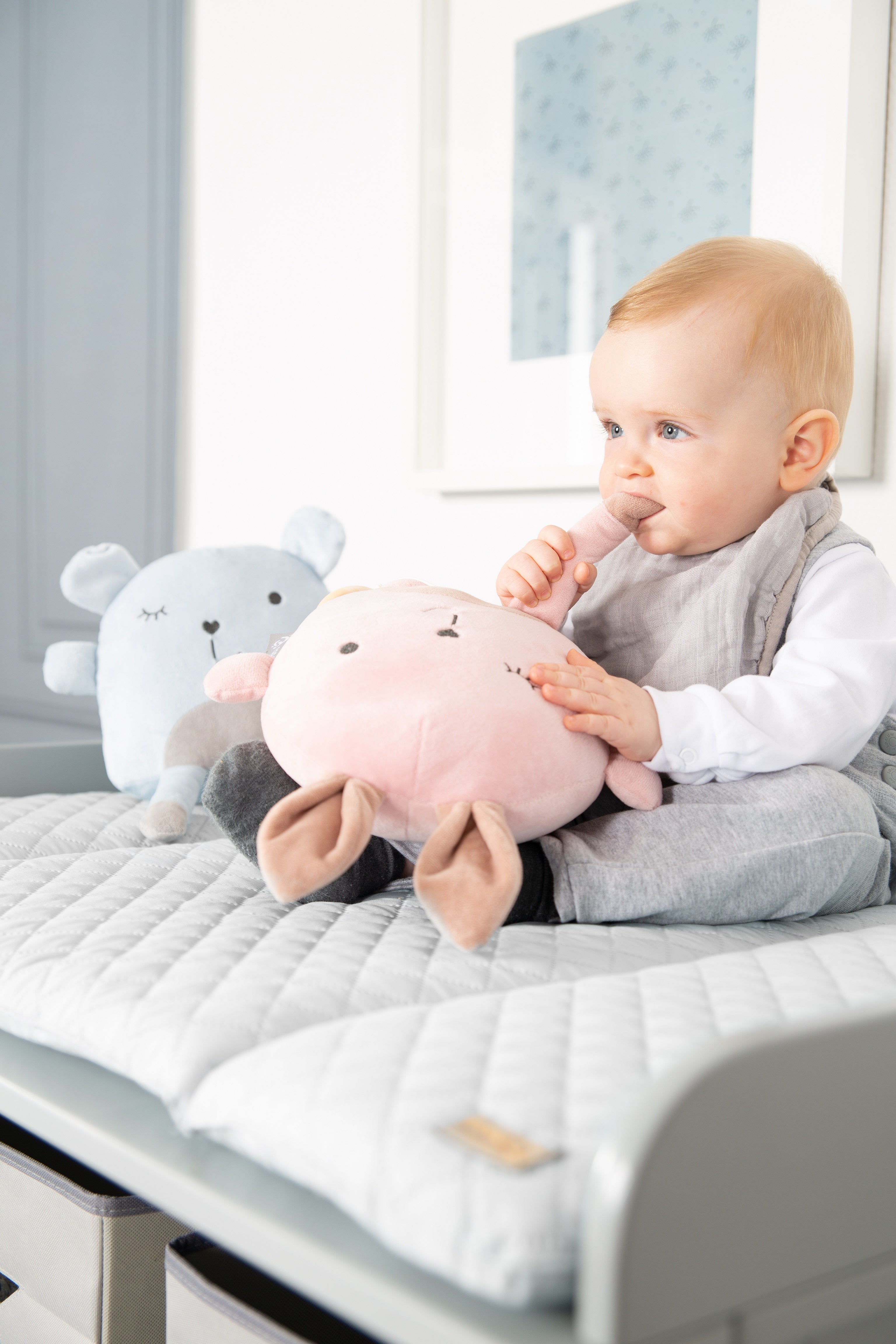 Roba 308017V230 Wickelauflage soft grau hellgrau – Wickelauflagen - Produktbild 7