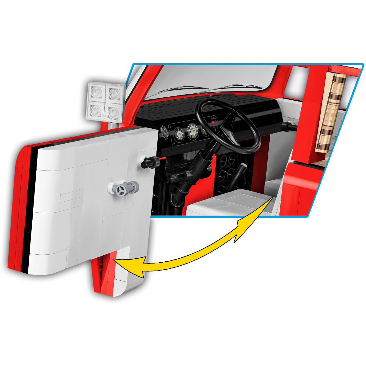 COBI 24361 - Volkswagen T2A CAMPER VAN Executive - Bild 10