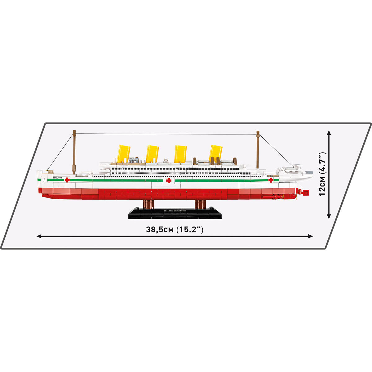 COBI 1681 - H.M.H.S. Britannic - Bild 9