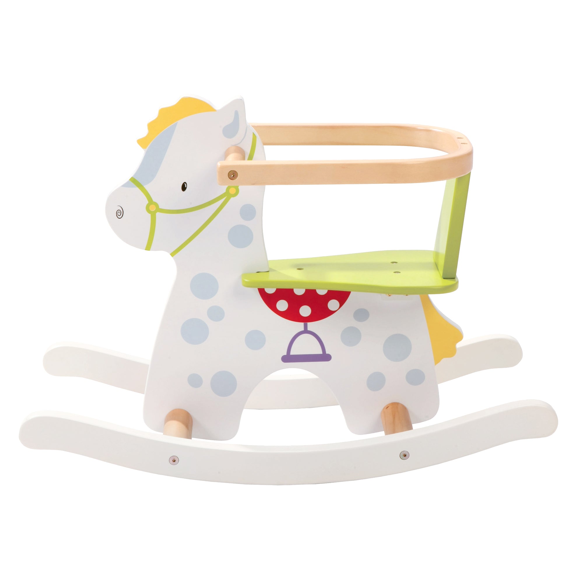 Roba 69024 Schaukelpferd weiß – Spielen & Spaß - Produktbild 3