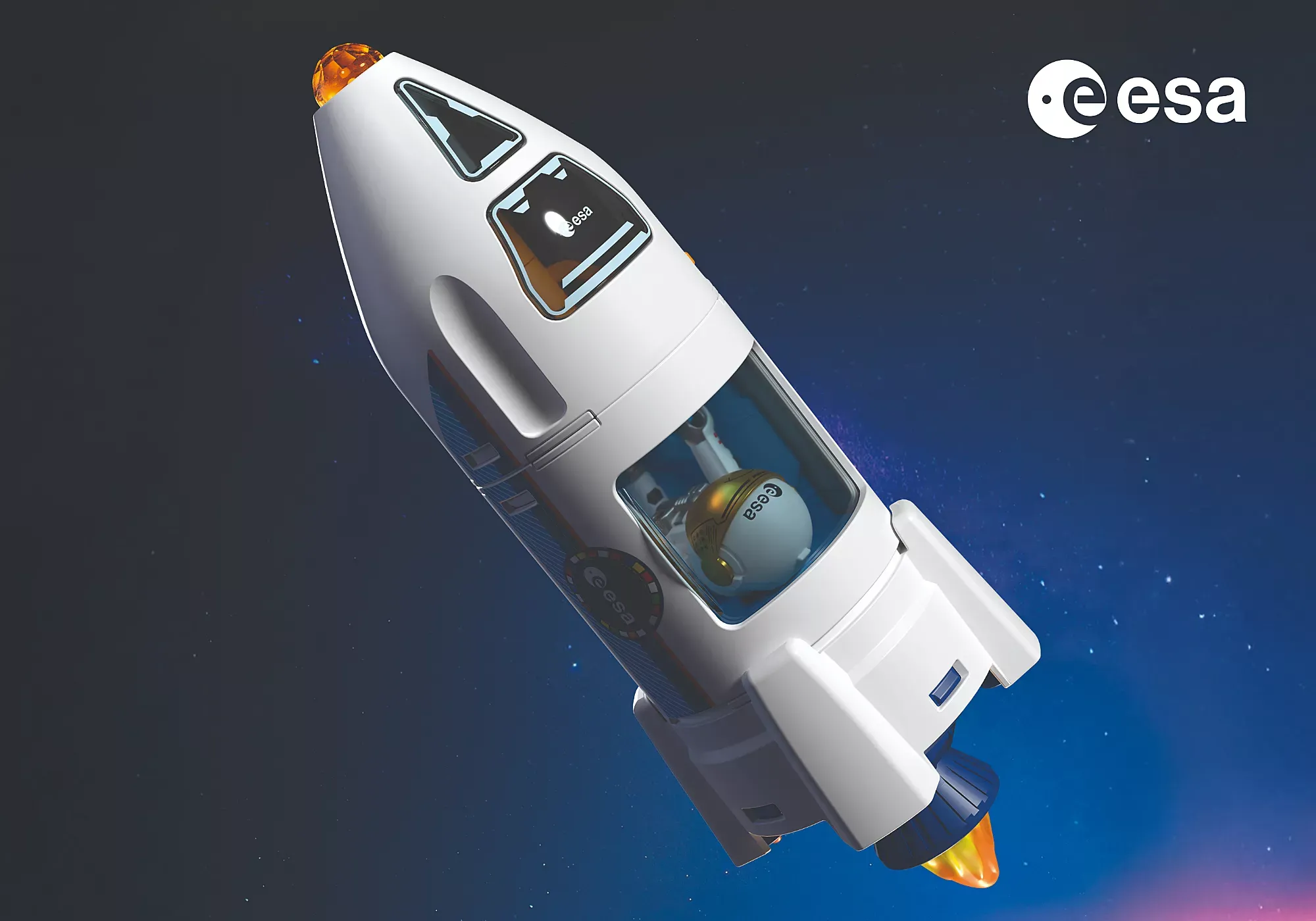 PLAYMOBIL® 72011 ESA: Mars-Forschungsrakete