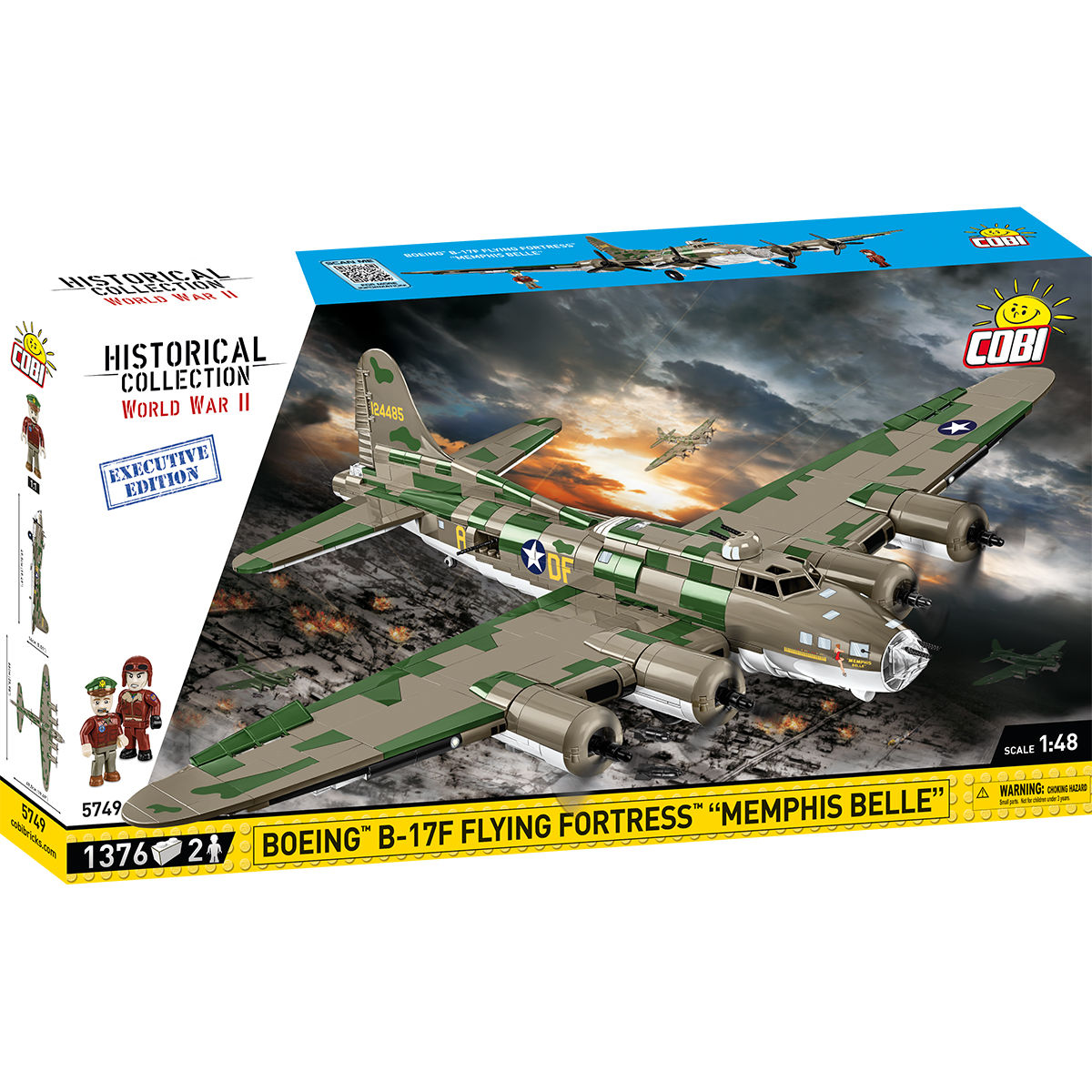 COBI 5749 - BOEING B-17F FLYING Fortress Memphis
