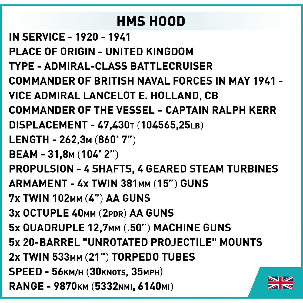 COBI 4830 - "HMS HOOD" - Bild 12