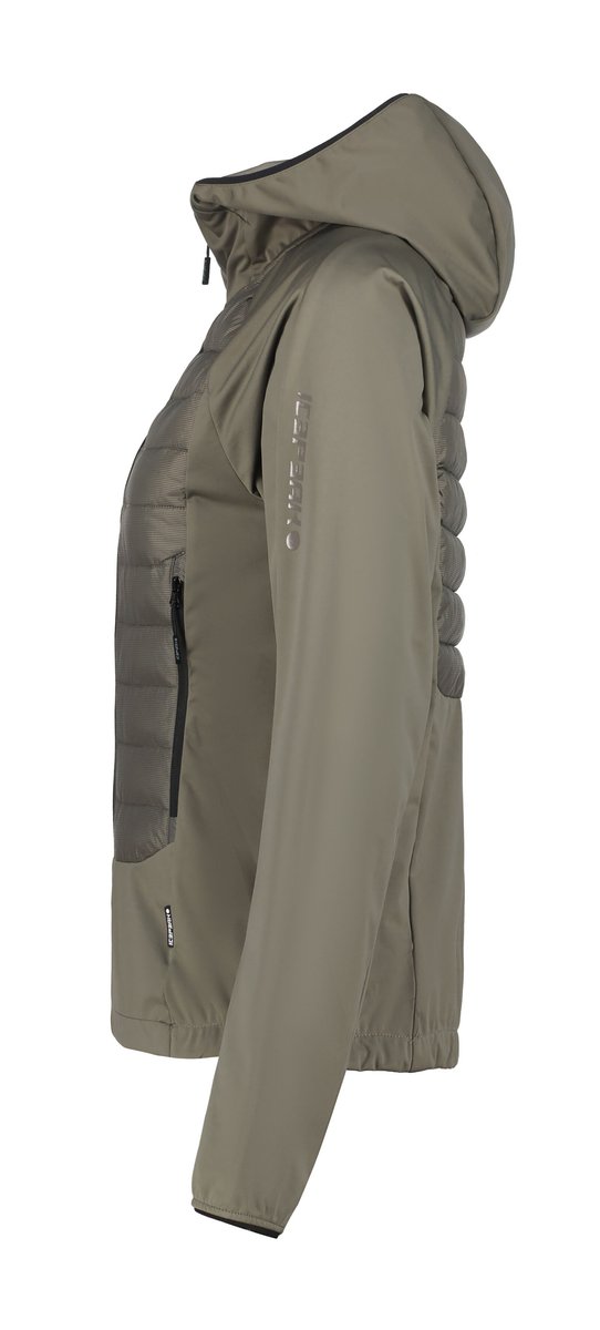 ICEPEAK 954800539I DELMONT Softshell-Jacke Damen Khaki Gr. 42