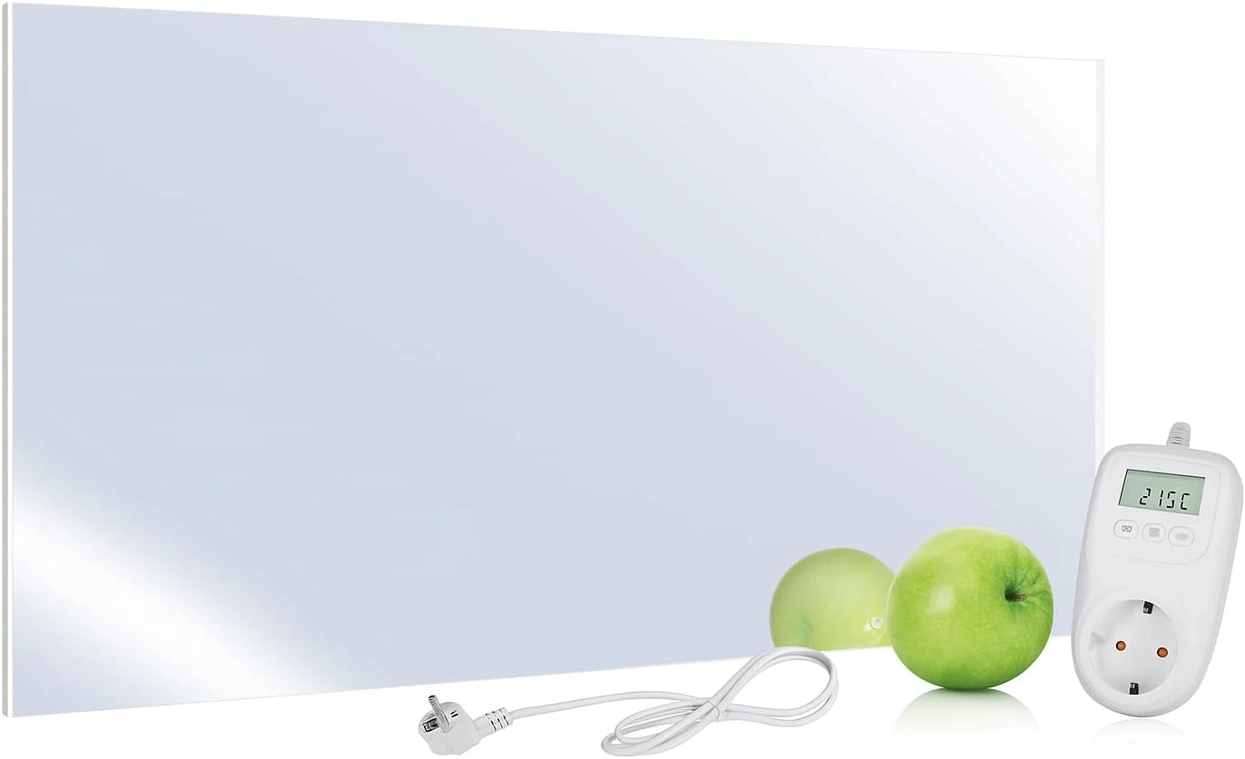 VIESTA® H580SP Infrarotheizung Spiegel Wandheizung 580 W – 2-in-1 Spiegelheizung mit Infrarotwärme