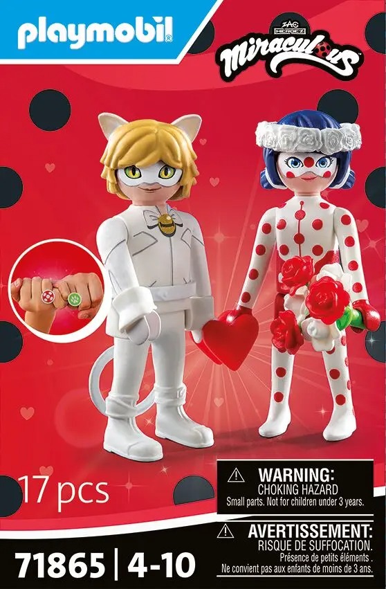 PLAYMOBIL 71865 Miraculous: Ladybugs & Cat Noirs Hochzeitstraum