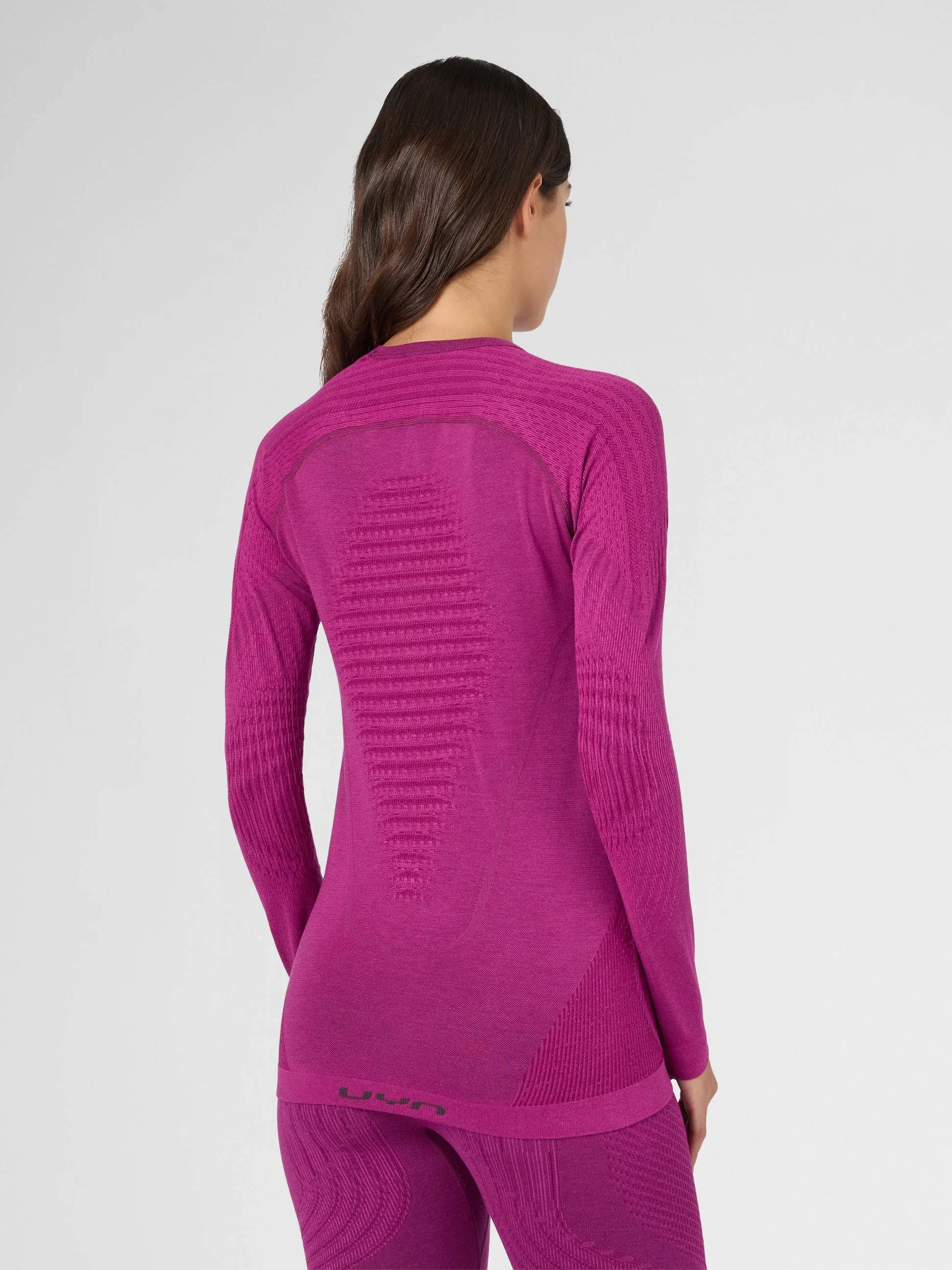 UYN Damen Evolutyon Biotech Underwear Shirt Long Sleeve U100417V266 - Berry GR. L/XL