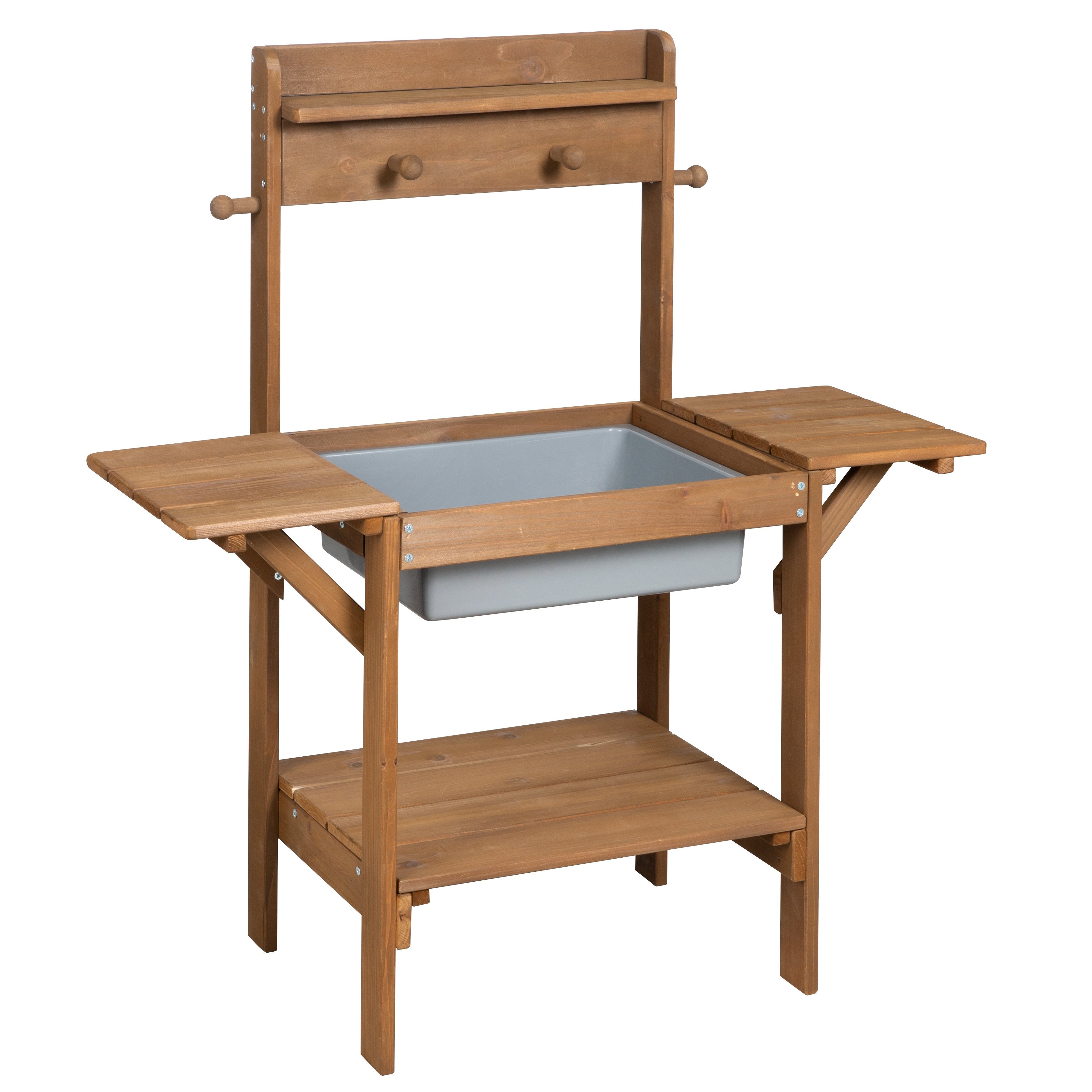 Roba 456019TE Matschküche 'Midi' teakholz farben – Outdoor + - Produktbild 4