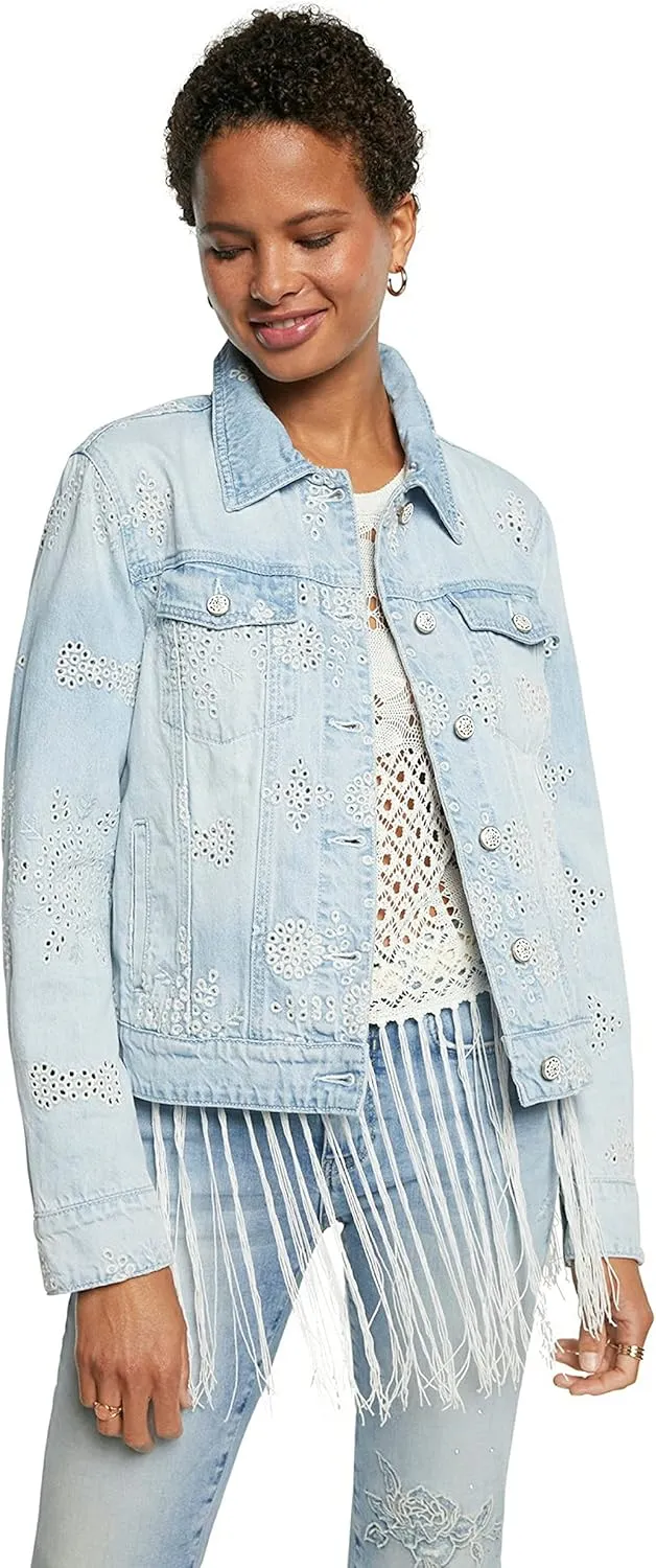 Desigual Damen Jeansjacke „Chaq Calm“ - Denim 21SWED155007 GR. 40