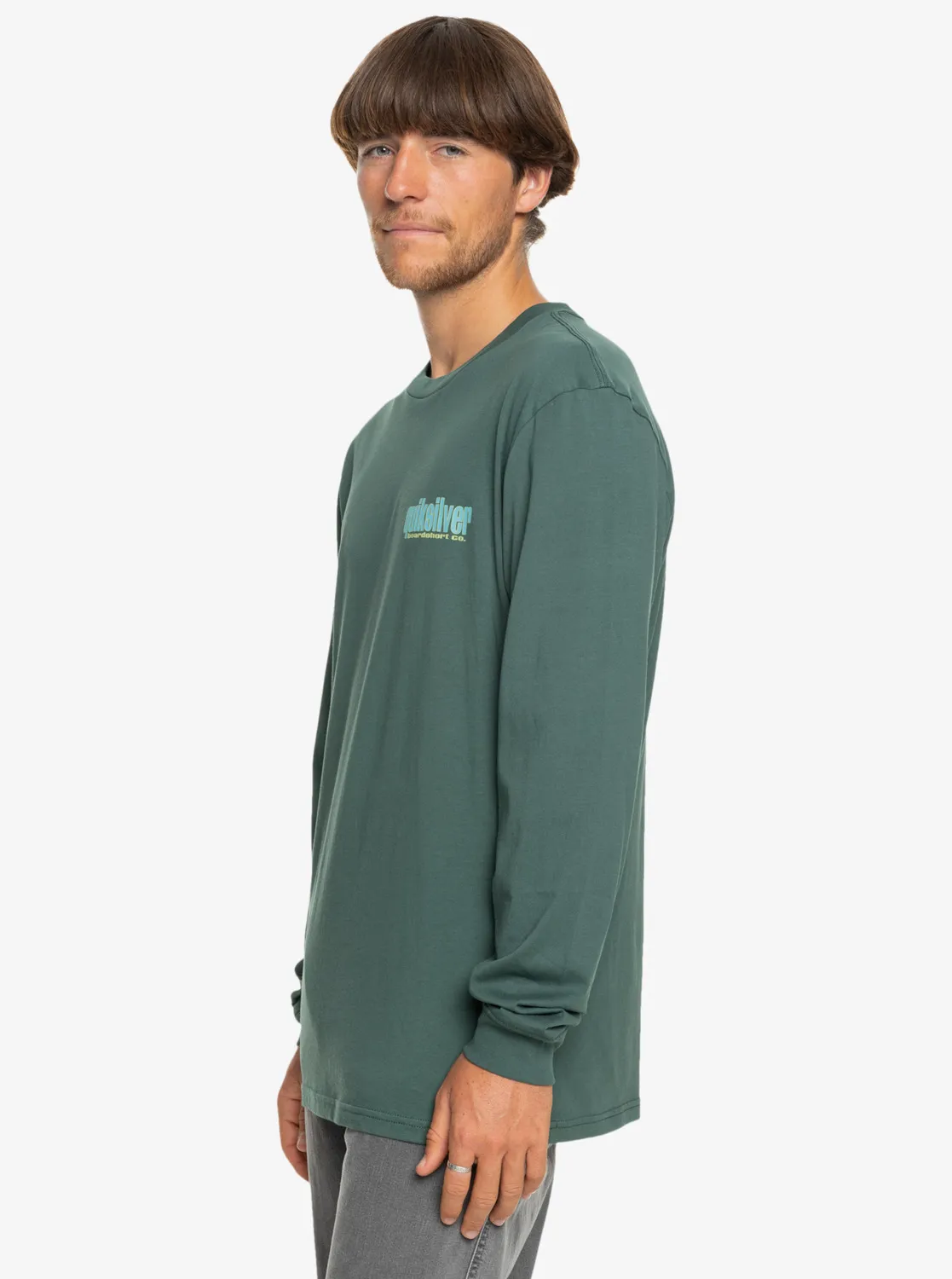 Quiksilver Three Tree - Longsleeve für Männer Grün GR. L