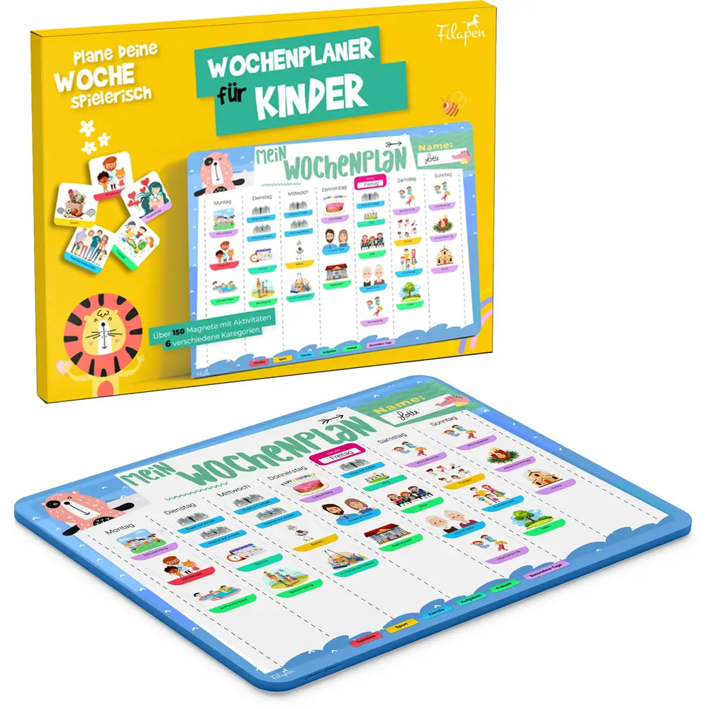 Filapen Wochenplaner Magnettafel
