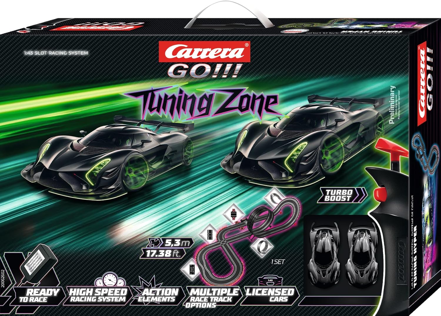 Carrera, GO!!!, Tuning, Zone, Auto, Transport, Fahrzeug, Maschine, Rad Carrera GO!!! Tuning Zone
