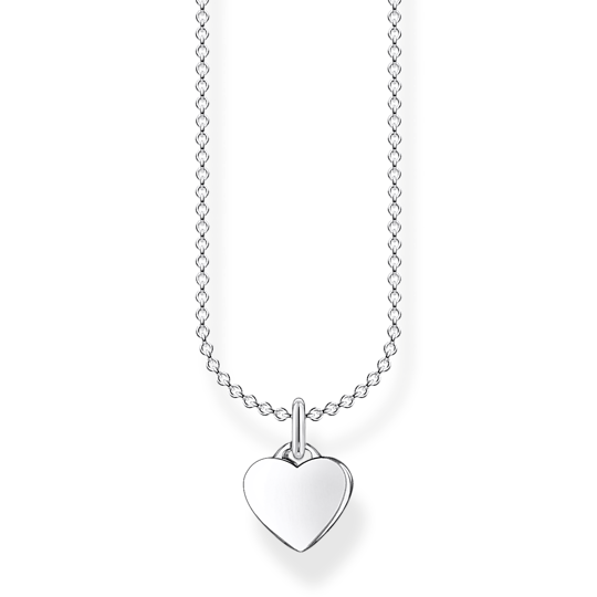 Thomas, Sabo, Kette, Herz, Silber, Länge, 45, Cm, Ke2049-001-21, Zubehor, Schmuck, Halskette, Anhänger