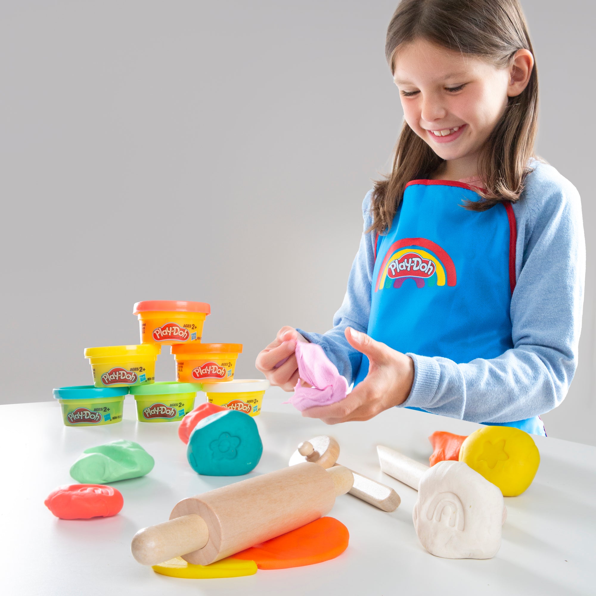 Roba 450730PD1ZU Basteltisch roba x Play-Doh weiß – Spielmöbel - Produktbild 5