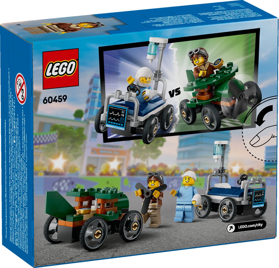 LEGO® City 60459 Flugzeug vs. Krankenhausbett