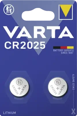 Varta_CR_2025_Electronics_2er_Blister