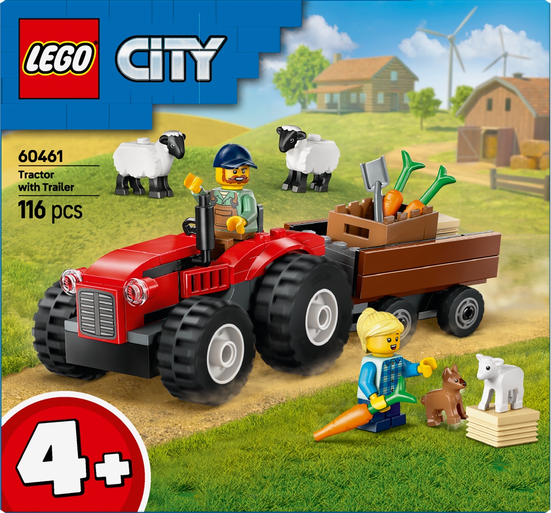 LEGO® City 60461 Traktor mit Anhänger