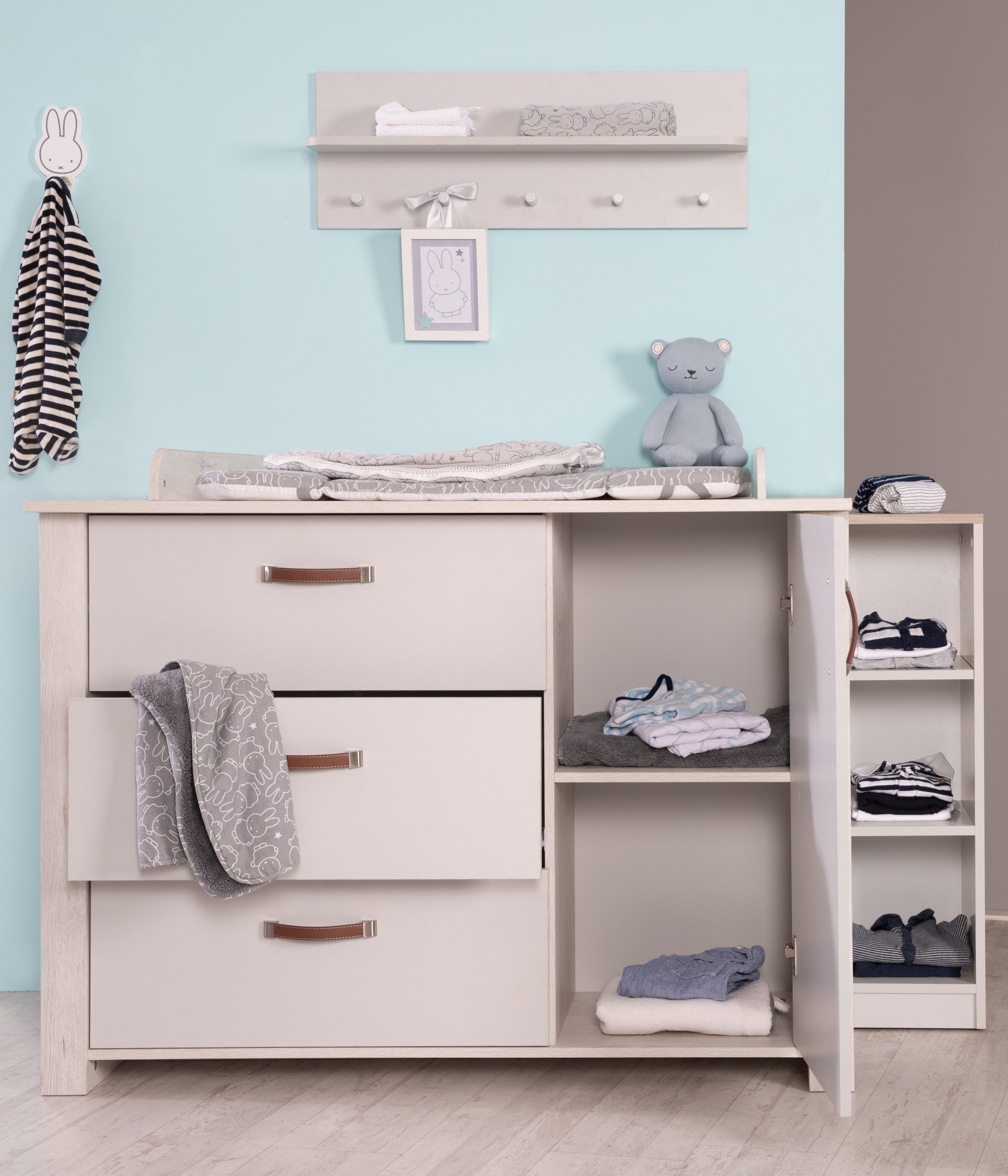 Roba 1015816 Kinderzimmerset Mila grau – Kinderzimmer Set - Produktbild 9