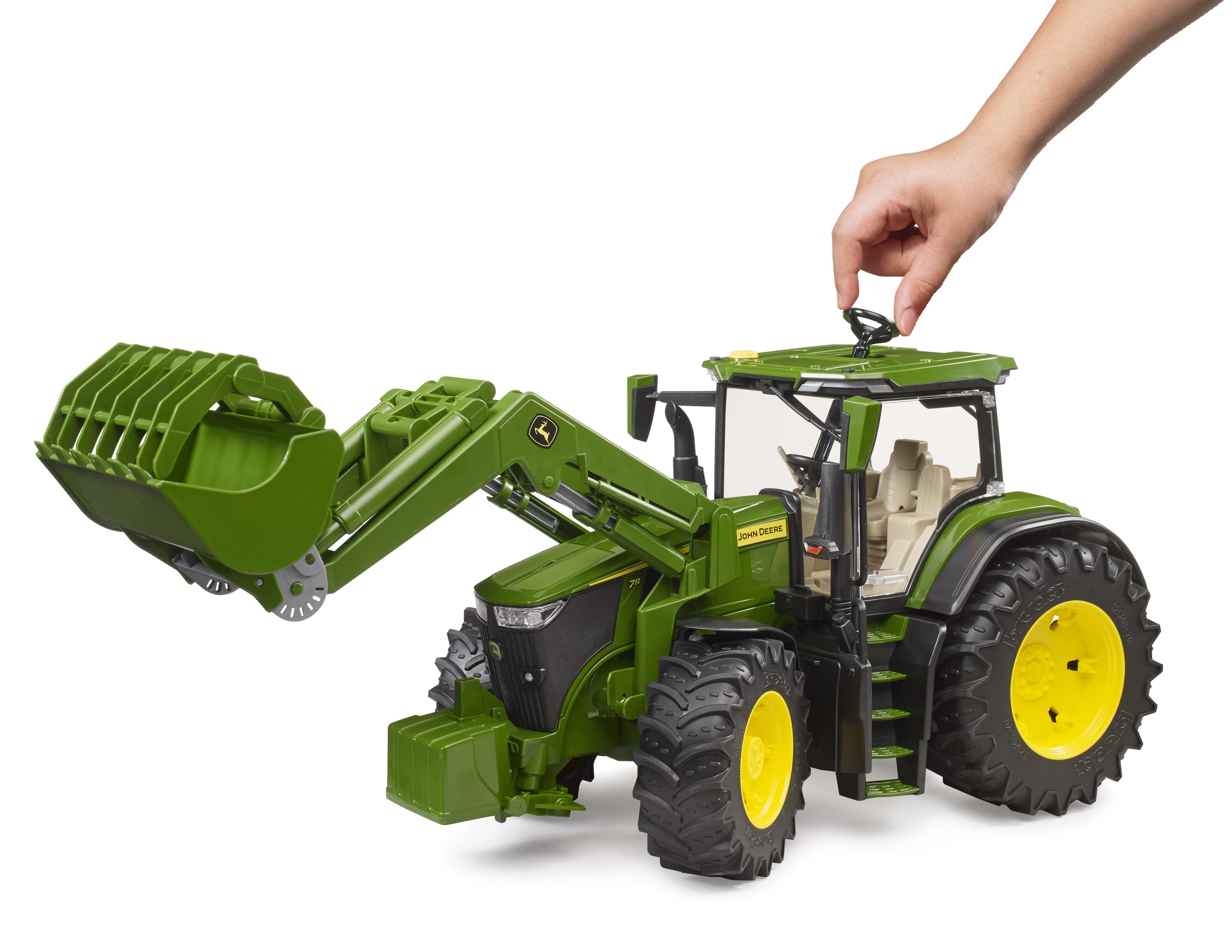 BRUDER 03151 - John Deere 7R 350 mit Frontlader - Bild 5
