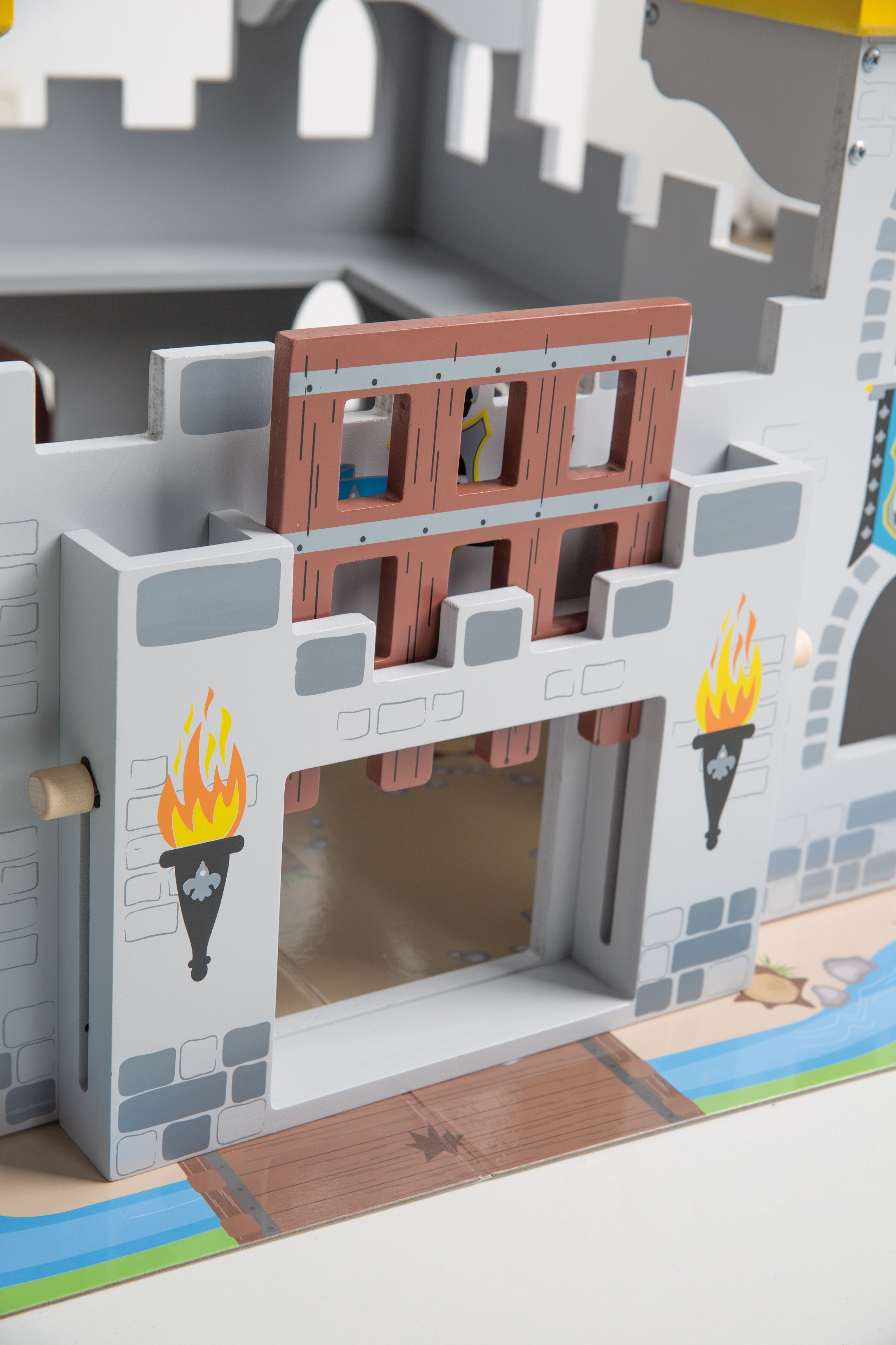 Roba 490065 Ritterburg 3 in 1 bunt – Puppenmöbel & Häuser - Produktbild 9