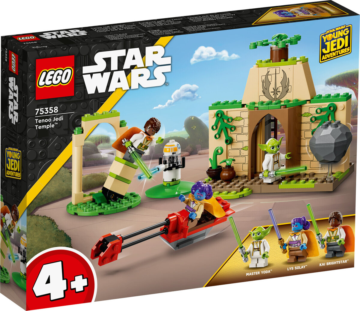 LEGO, 75358, Star, Wars, -, Tenoo, Jedi, Tempel, Spielzeug, Person
