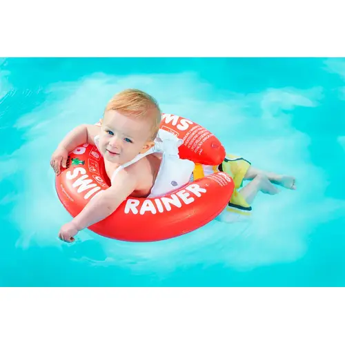 SWIMTRAINER ''Classic'' rot, Schwimmreifen, Schwimmhilfe für 3 Monate bis 4 Jahr