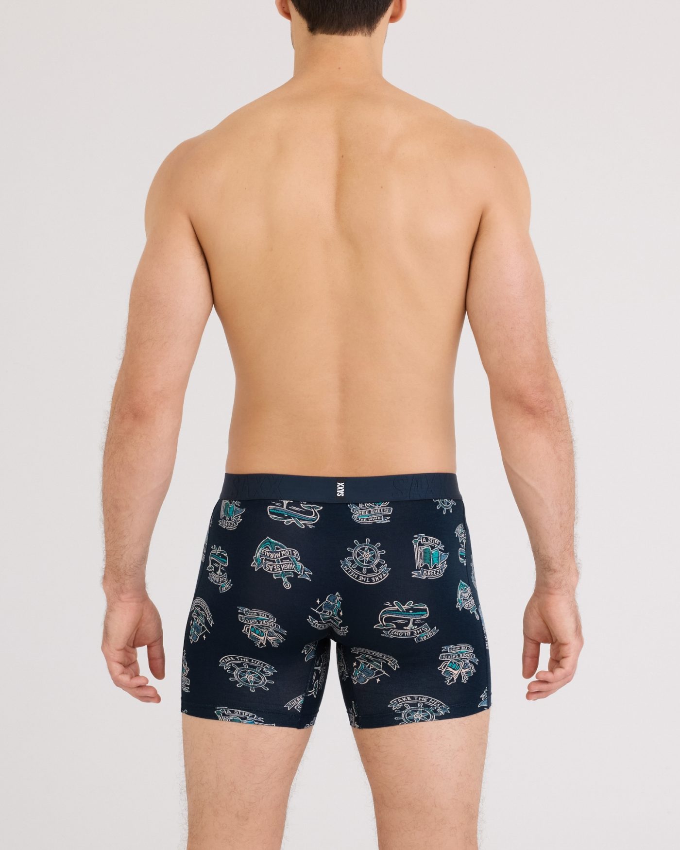 SAXX 2er-Pack Boxershorts DropTemp Cooling Cotton - Navy / Dunkelblau - Bild 2