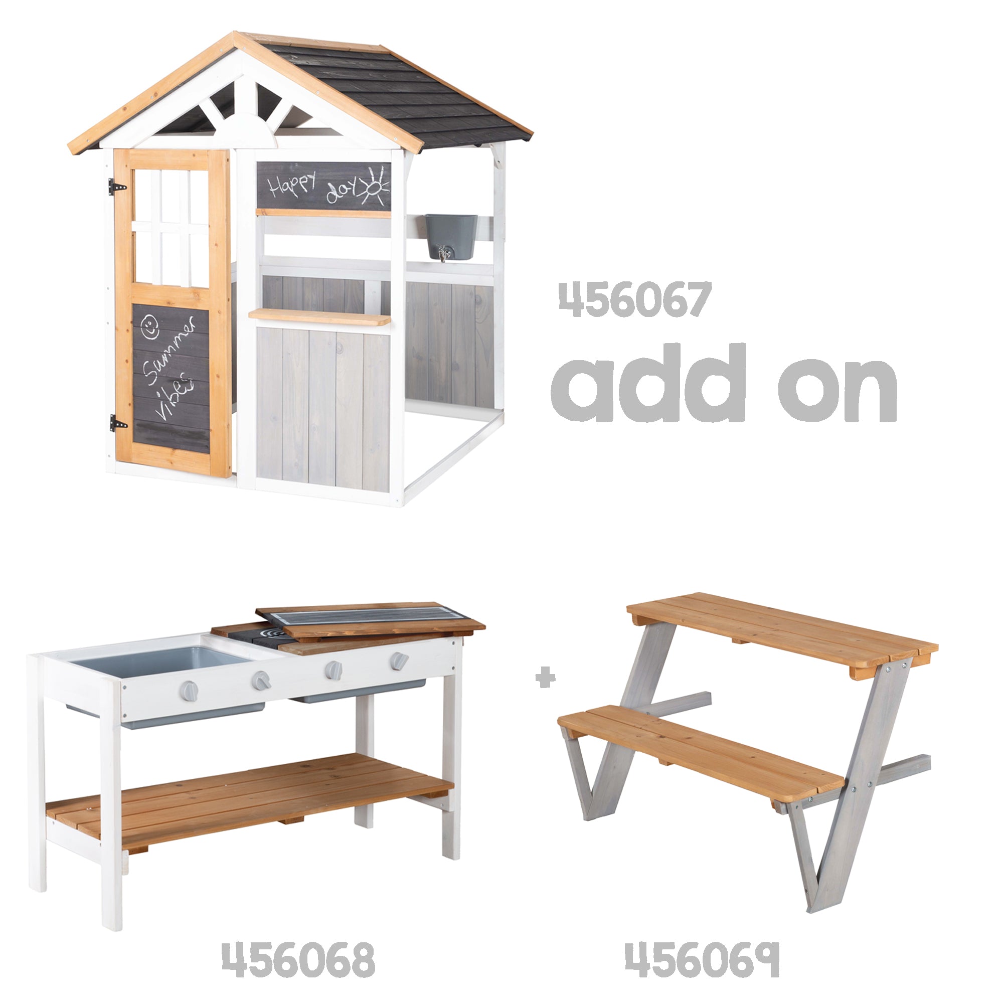 Roba 456068 Küchenerweiterungsset für Spielhaus – Outdoor + - Produktbild 3
