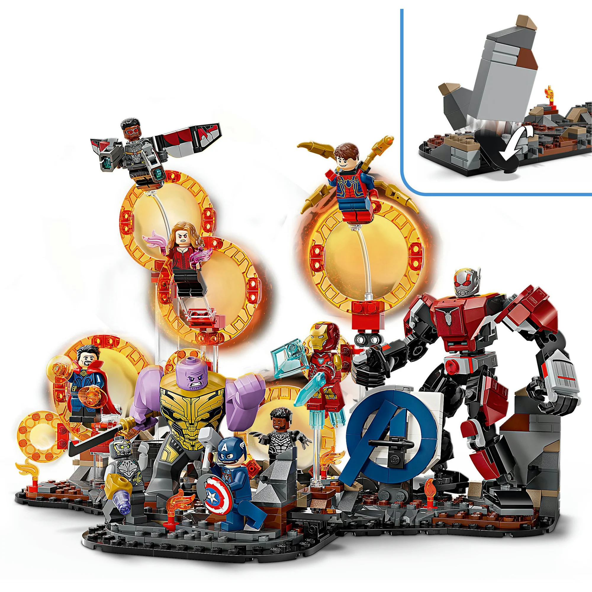 LEGO® Marvel Super Heroes™ 76323 Avengers: Endgame Letzter Showdown