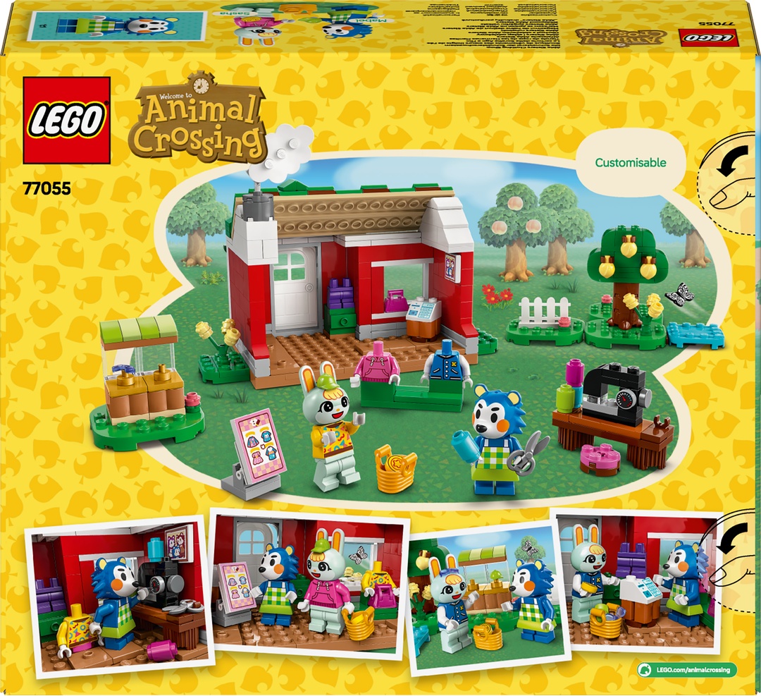 LEGO® Animal Crossing™ 77055 Die Schneiderei der Schneiderschwestern