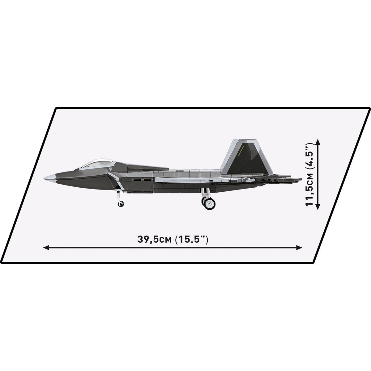 COBI 5855 - Lockheed® F-22® RAPTOR® SCALE 1:48 - Bild 9