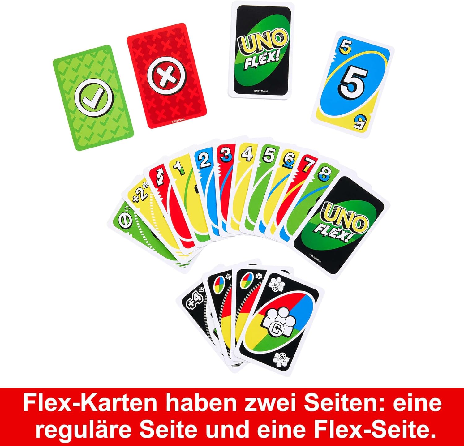 UNO Flex - Die flexible Version des Klassikers (Mattel HMY99)
